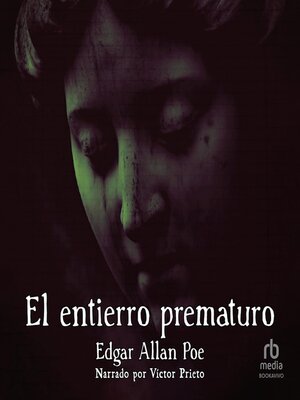 cover image of El entierro prematuro "The Premature Burial"
